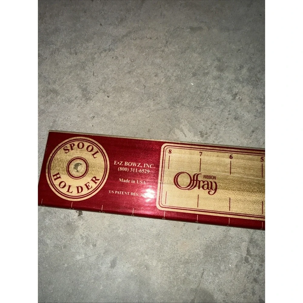 VINTAGE Deluxe EZ Bow Maker Ribbon Spool Holder AS SEEN ON‎ TV